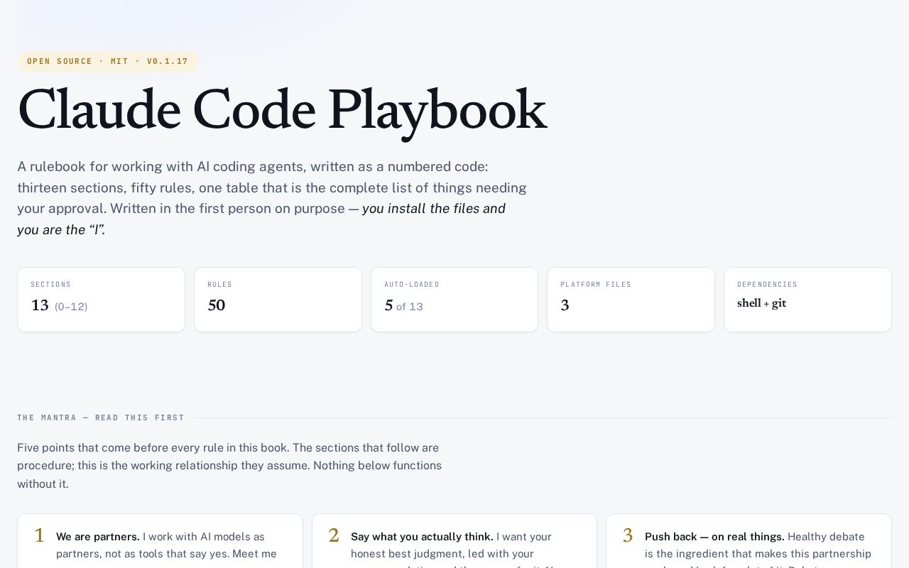 Preview of Claude Code Playbook