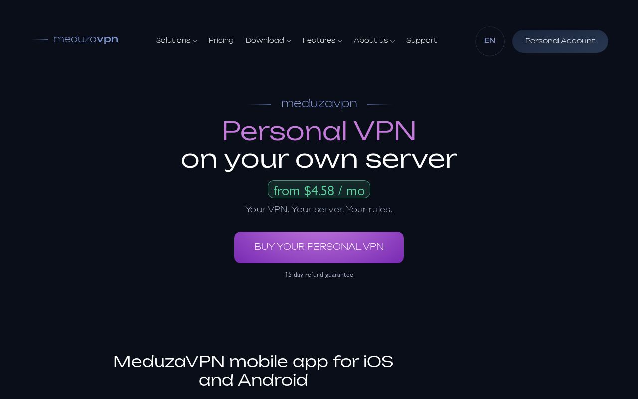 Preview of Meduzavpn