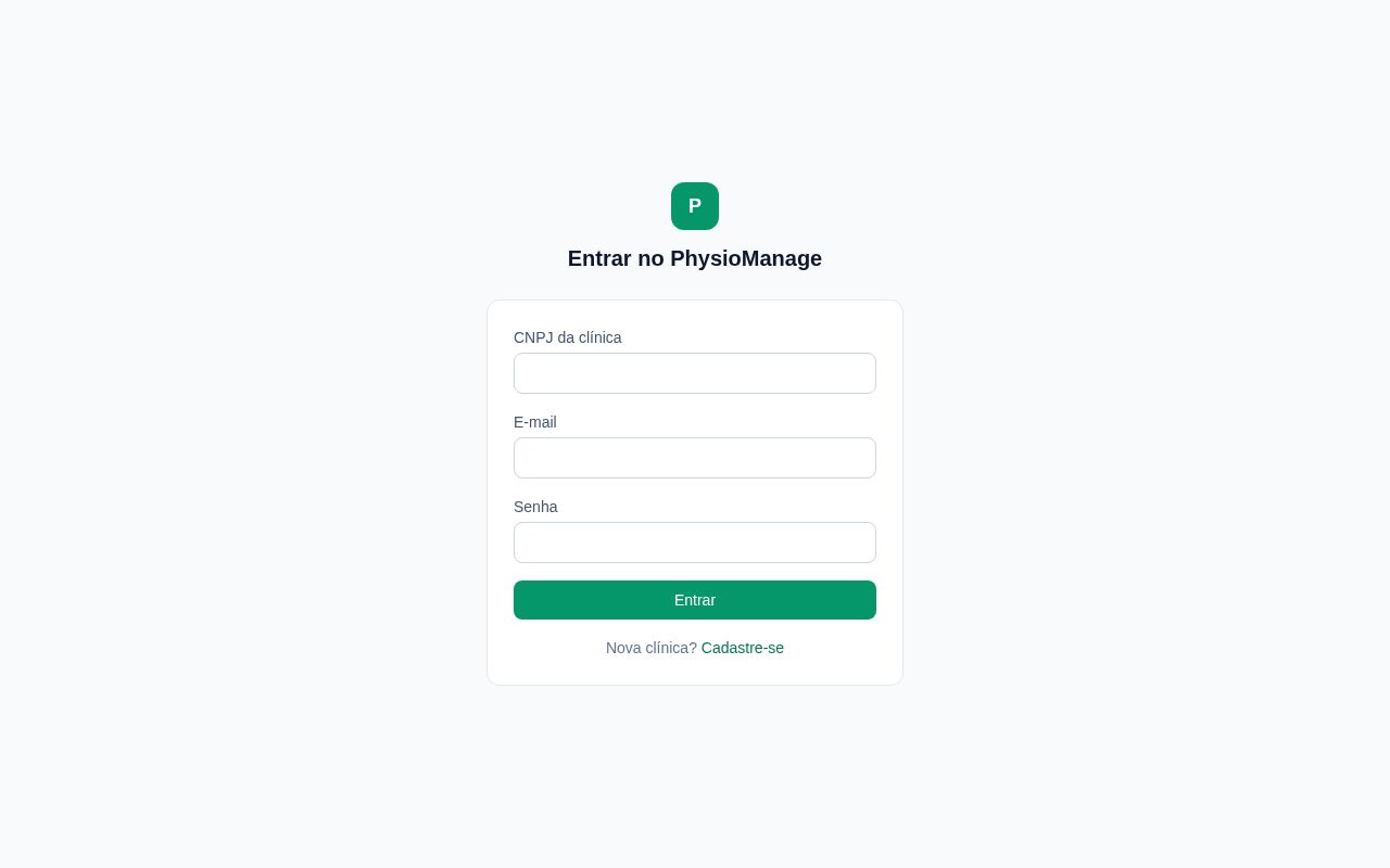 Preview of Physiomanage Web