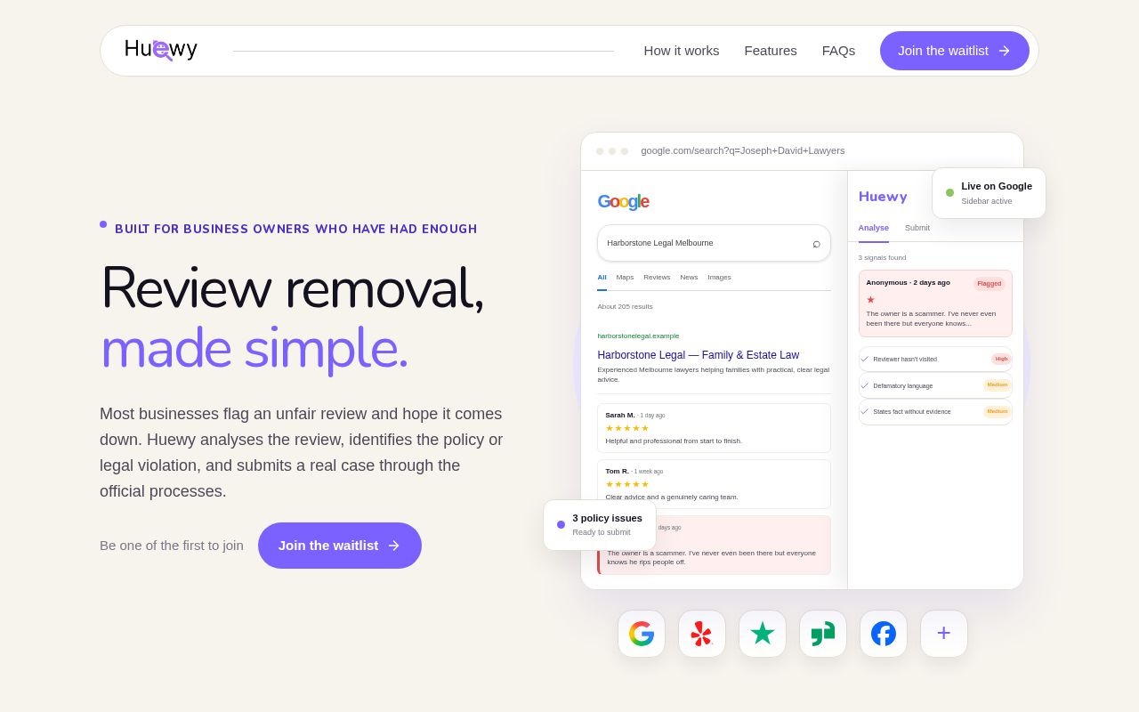 Preview of Huewy Site