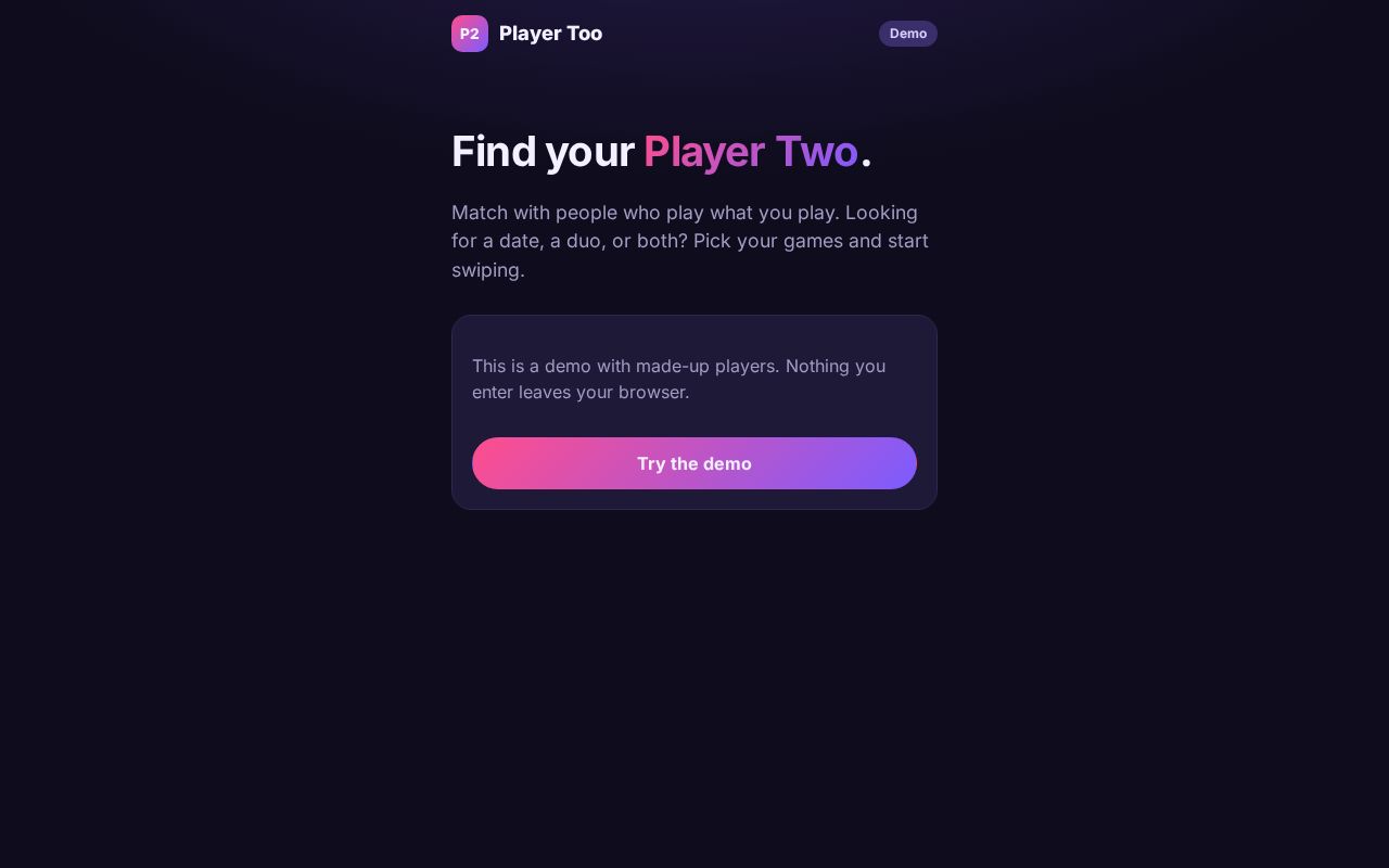 Preview of Playertoo