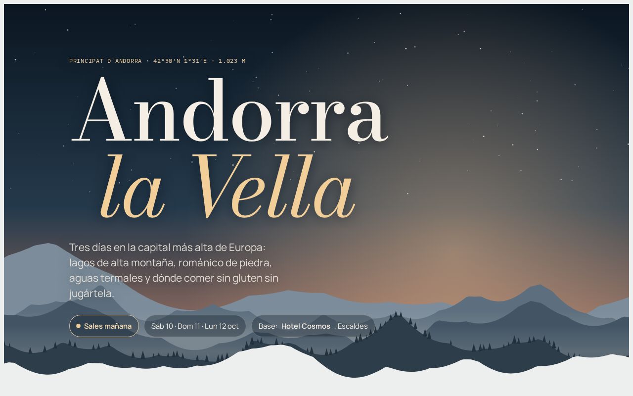 Preview of Escapada Andorra