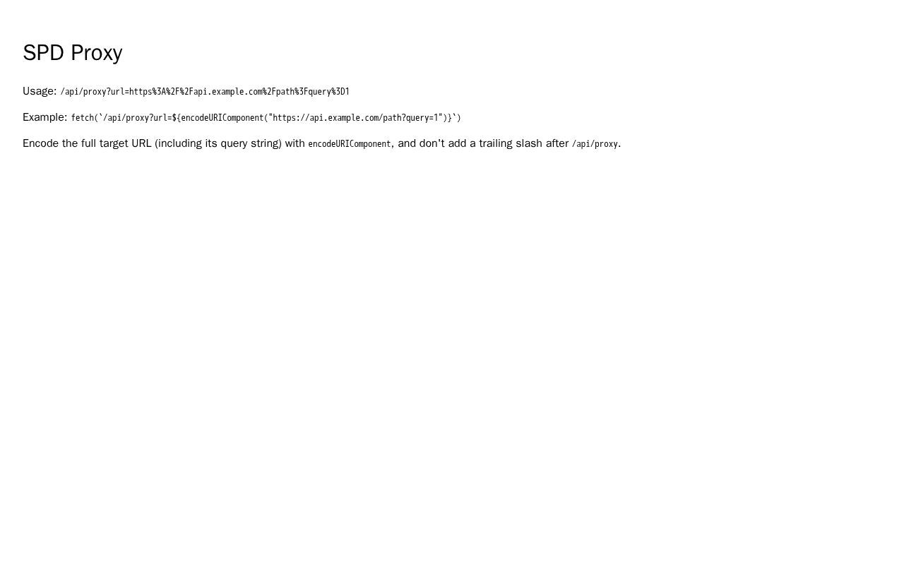 Preview of Proxy Server