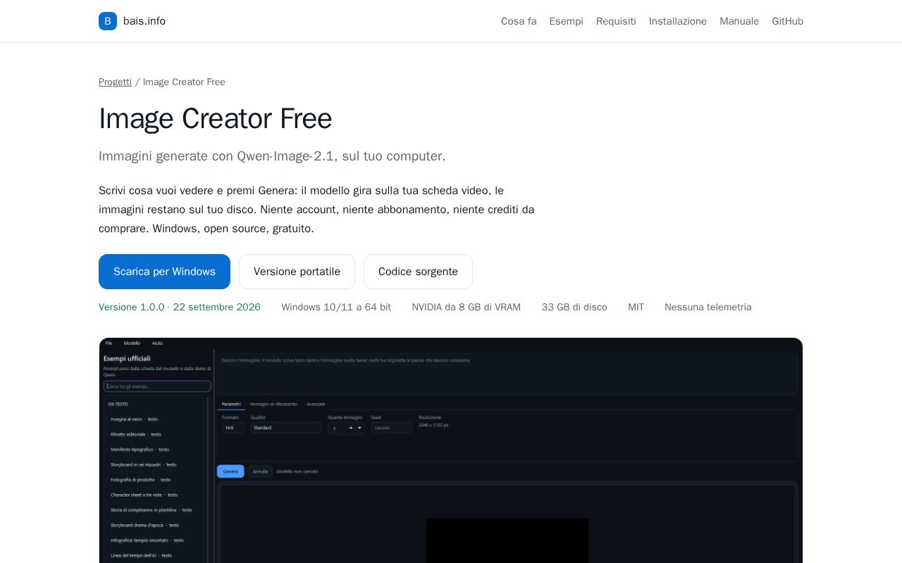 Preview of Image Creator Free