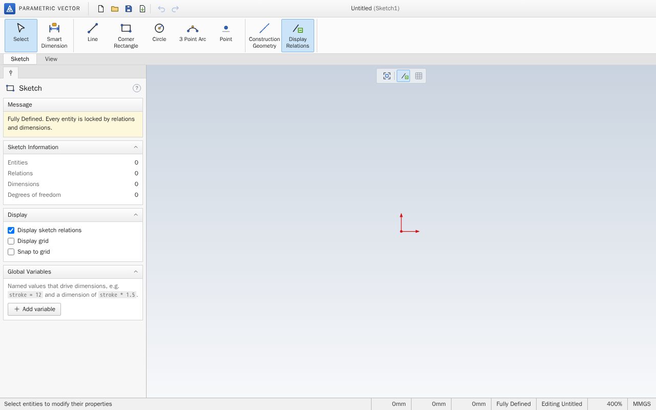 Preview of Parametric Vector
