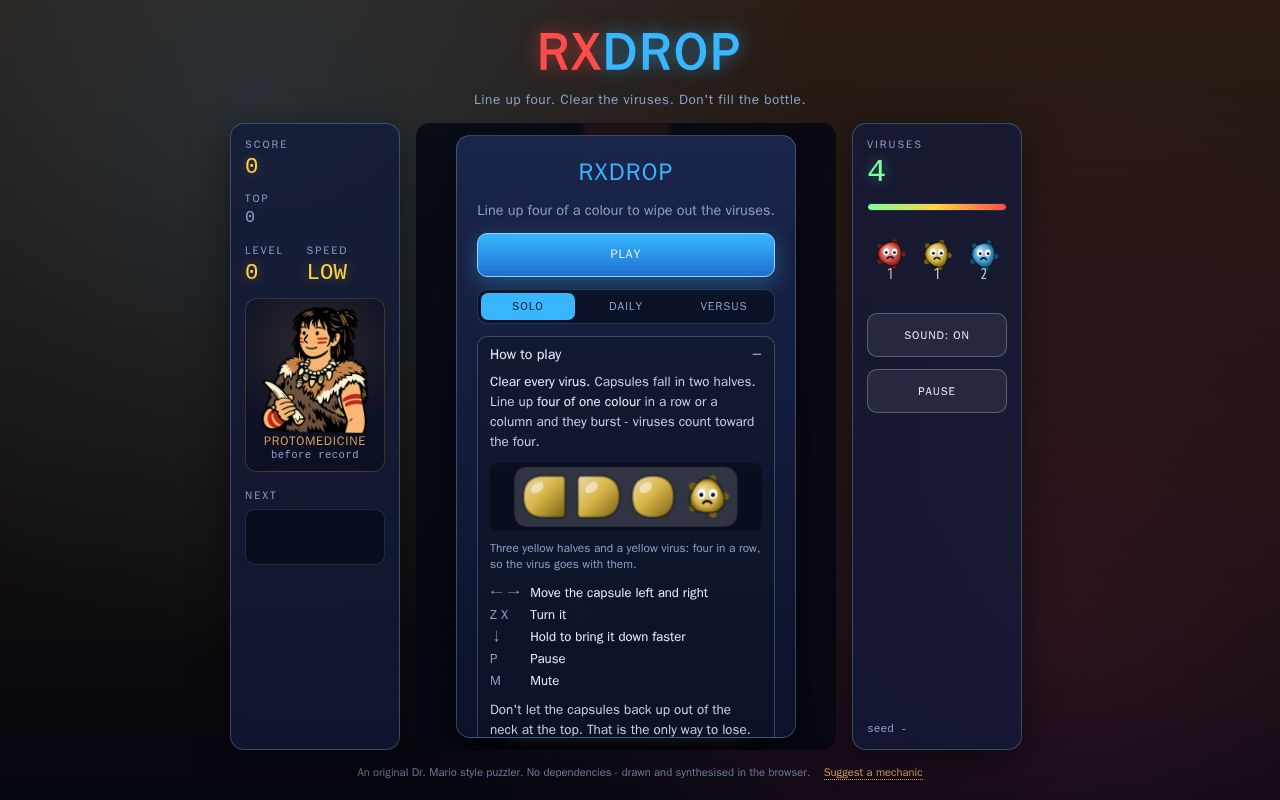 Preview of A Dr. Mario clone