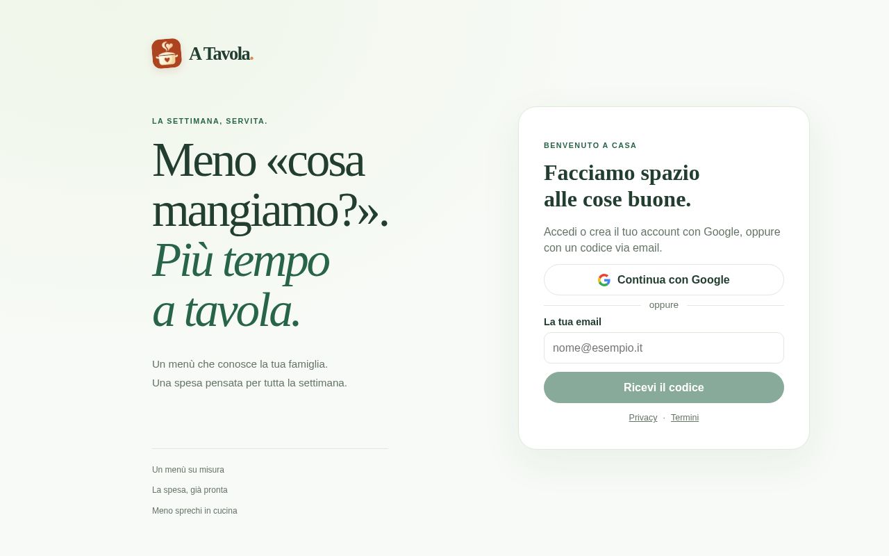 Preview of A Tavola