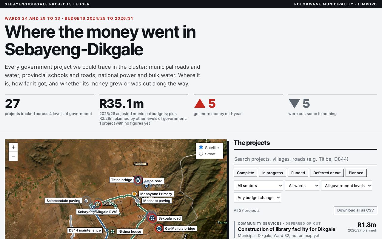 Preview of Dikgale Map