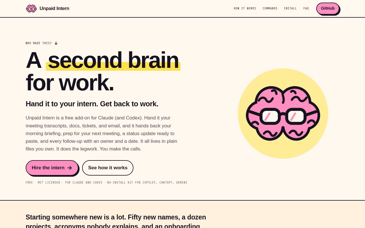 Preview of Unpaid Intern