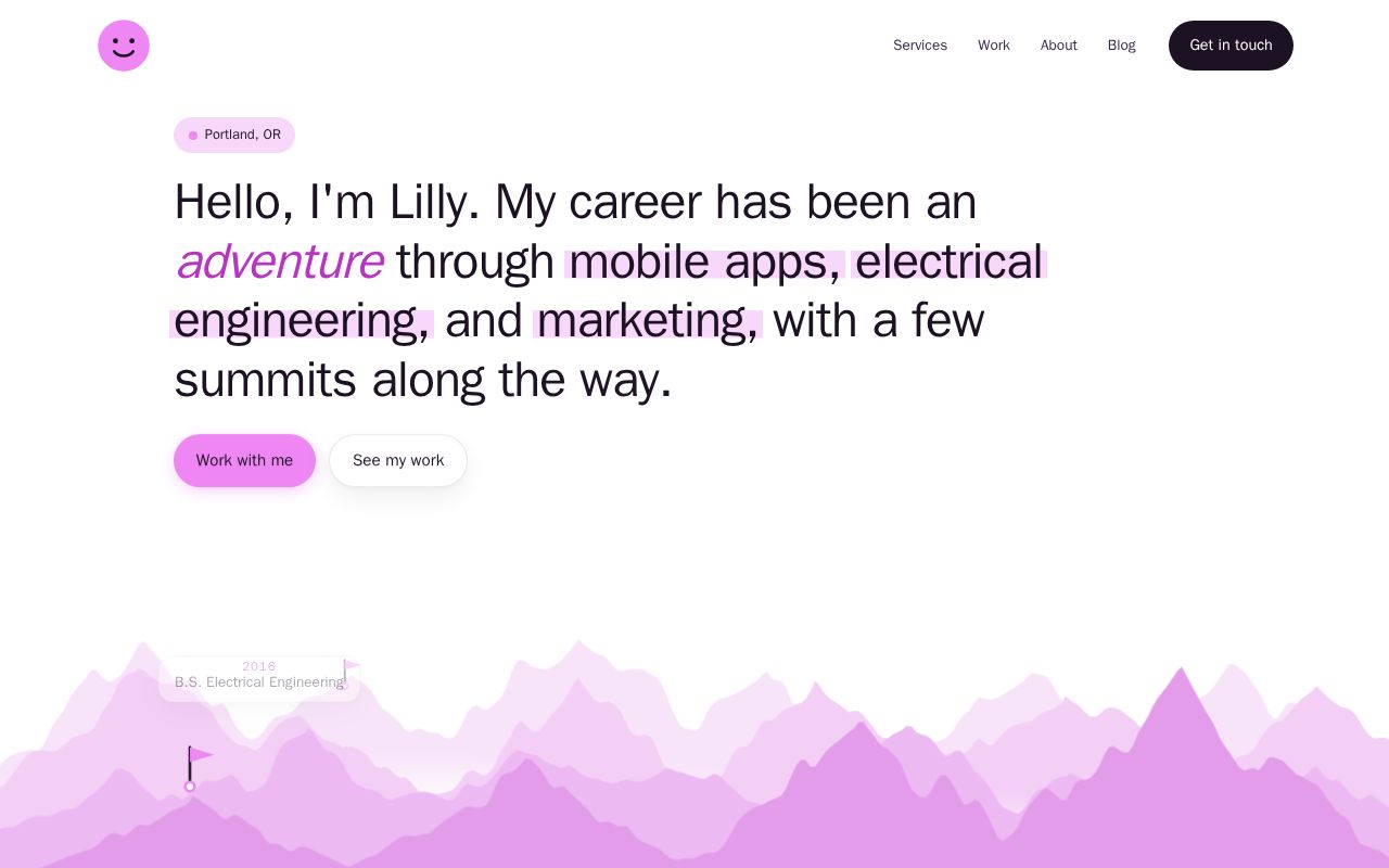 Preview of Lillyseay Website