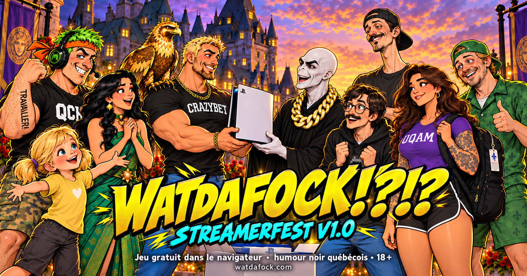 Preview of WATDAFOCK!?!? — Streamerfest V1.0