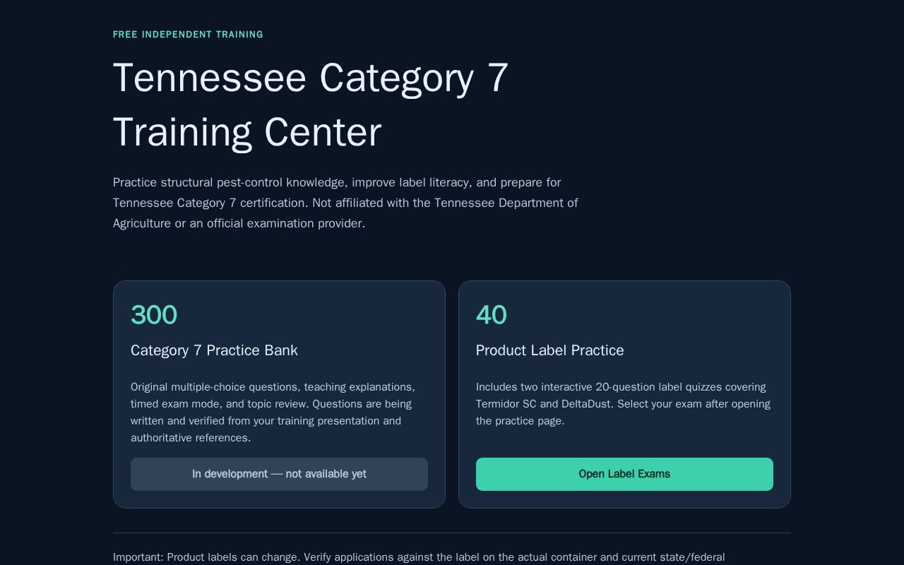 Preview of Tn Category7 Training
