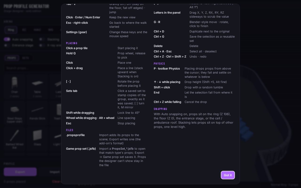 Preview of MatchStageDesigner