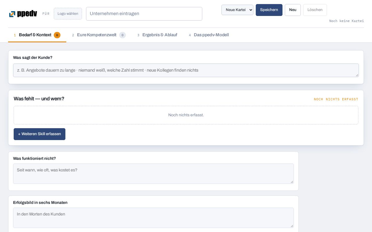 Preview of Ppedv Kompetenzmatrix