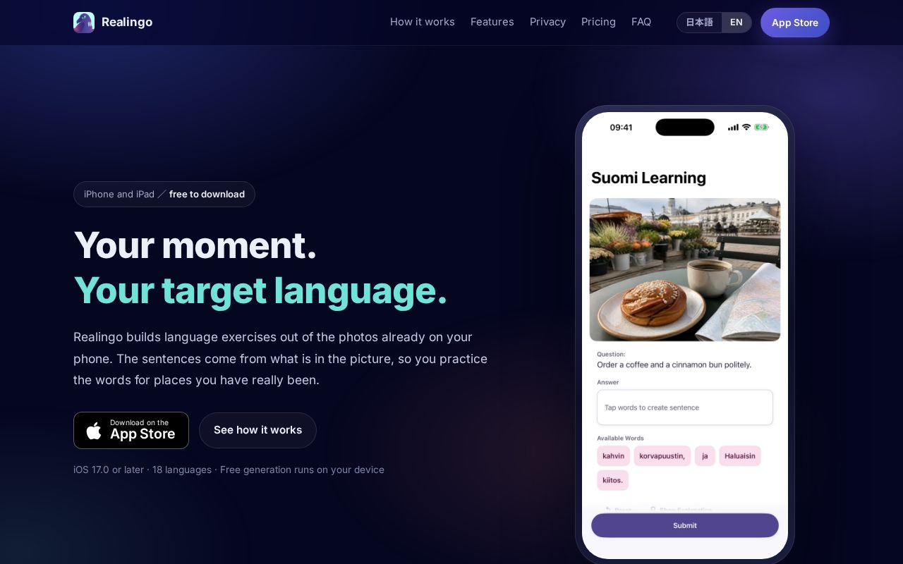 Preview of Realingo