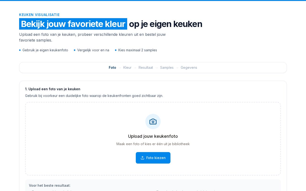 Preview of Keuken Visualisatie