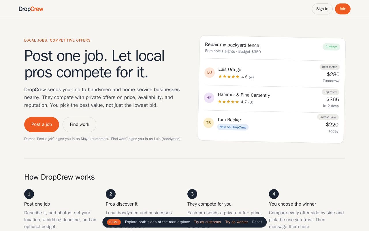 Preview of DropCrew