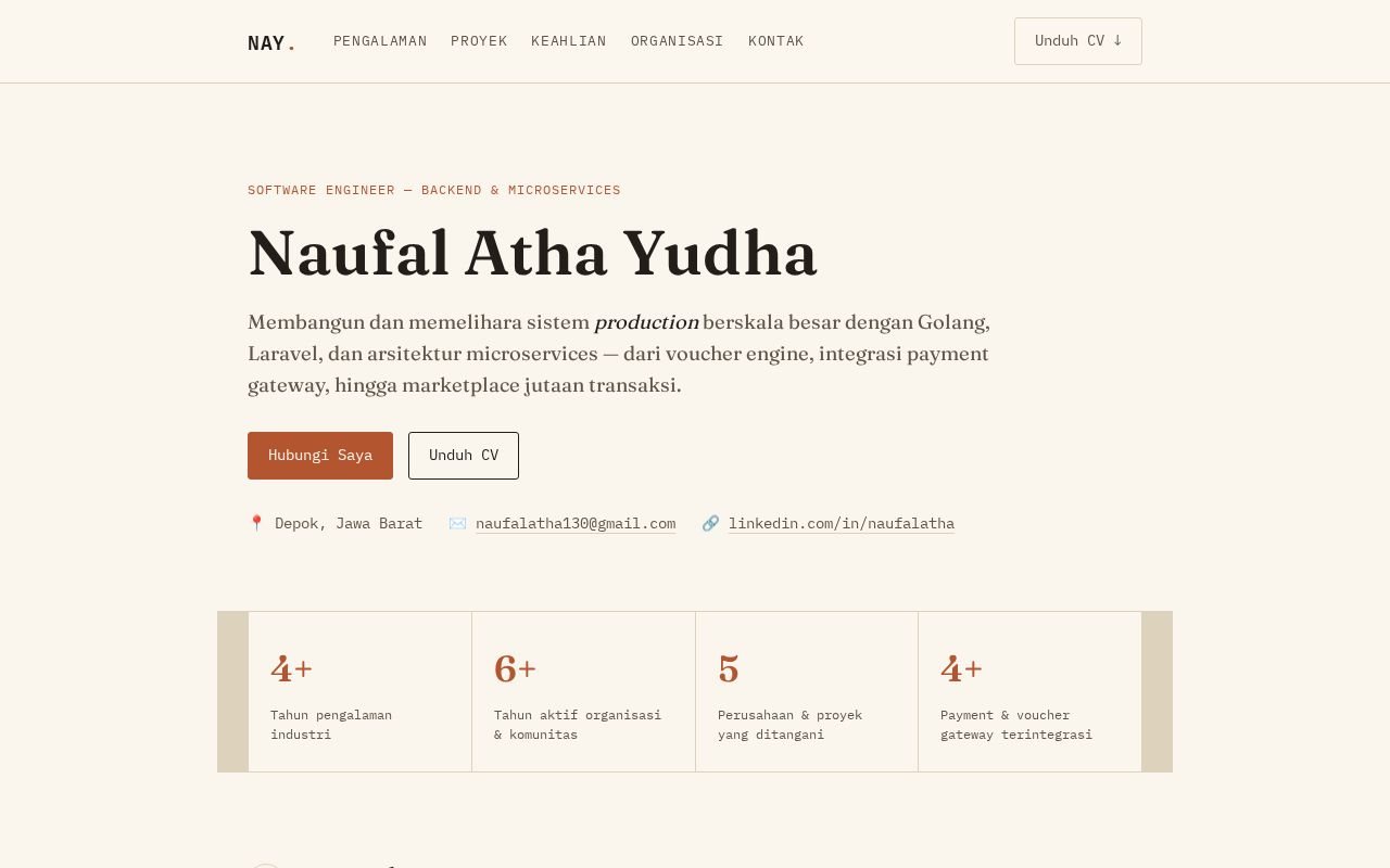 Preview of Naufalatha Github Io