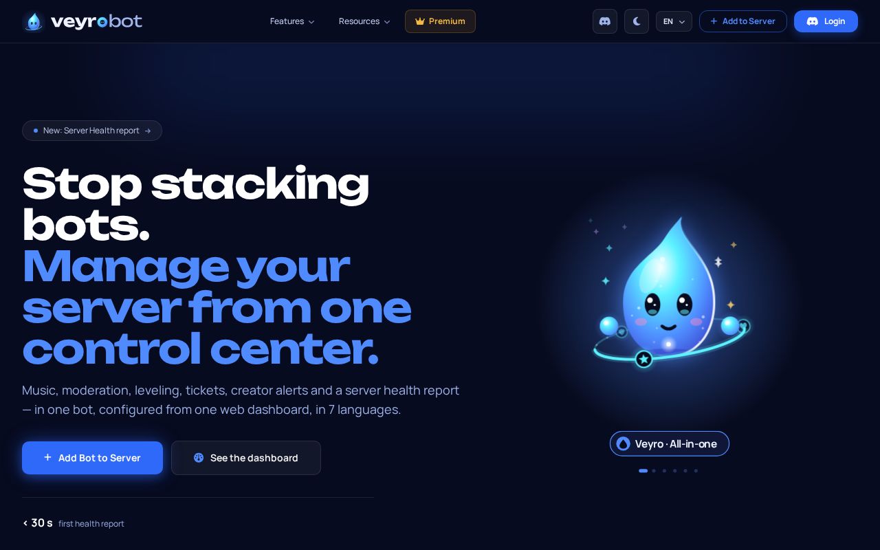 Preview of Veyrobot Platform