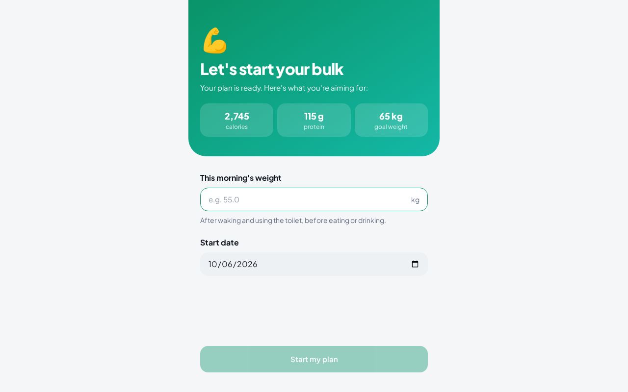 Preview of Bulking Tracker
