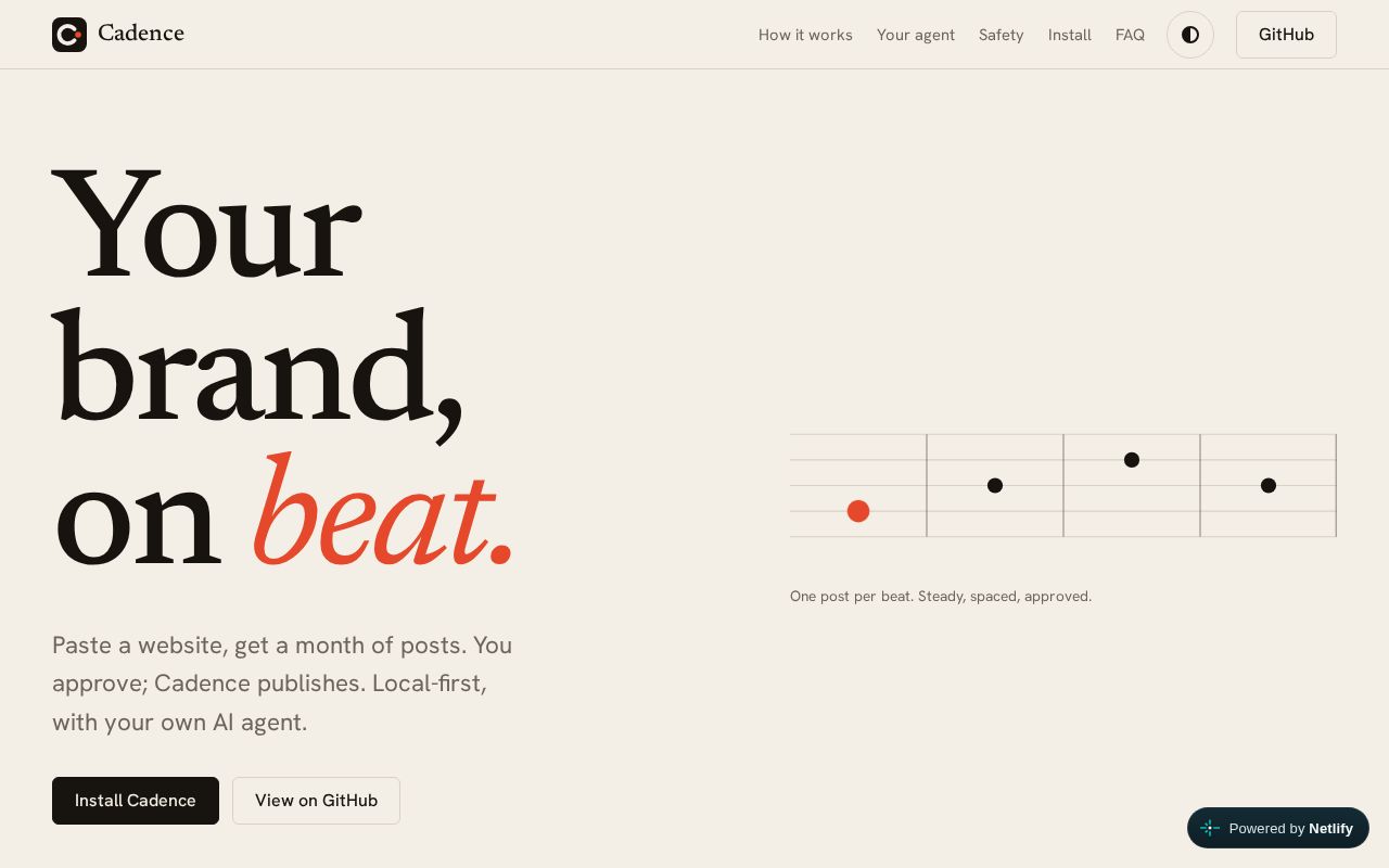 Preview of Cadence