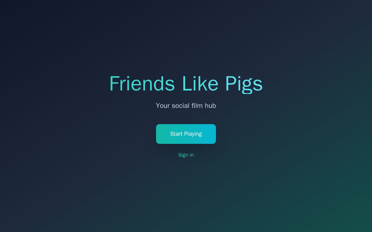 Preview of Friends Like Pigs