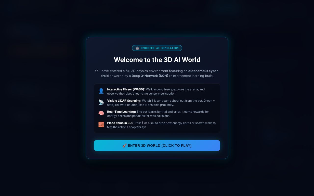 Preview of Embodied 3D AI World - Humanoid Edition