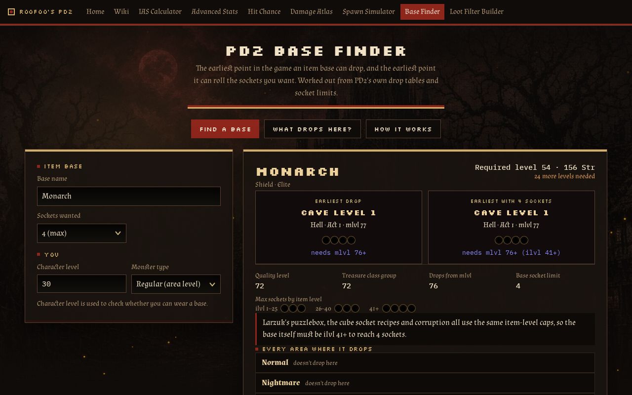 Preview of Pd2 Base Finder