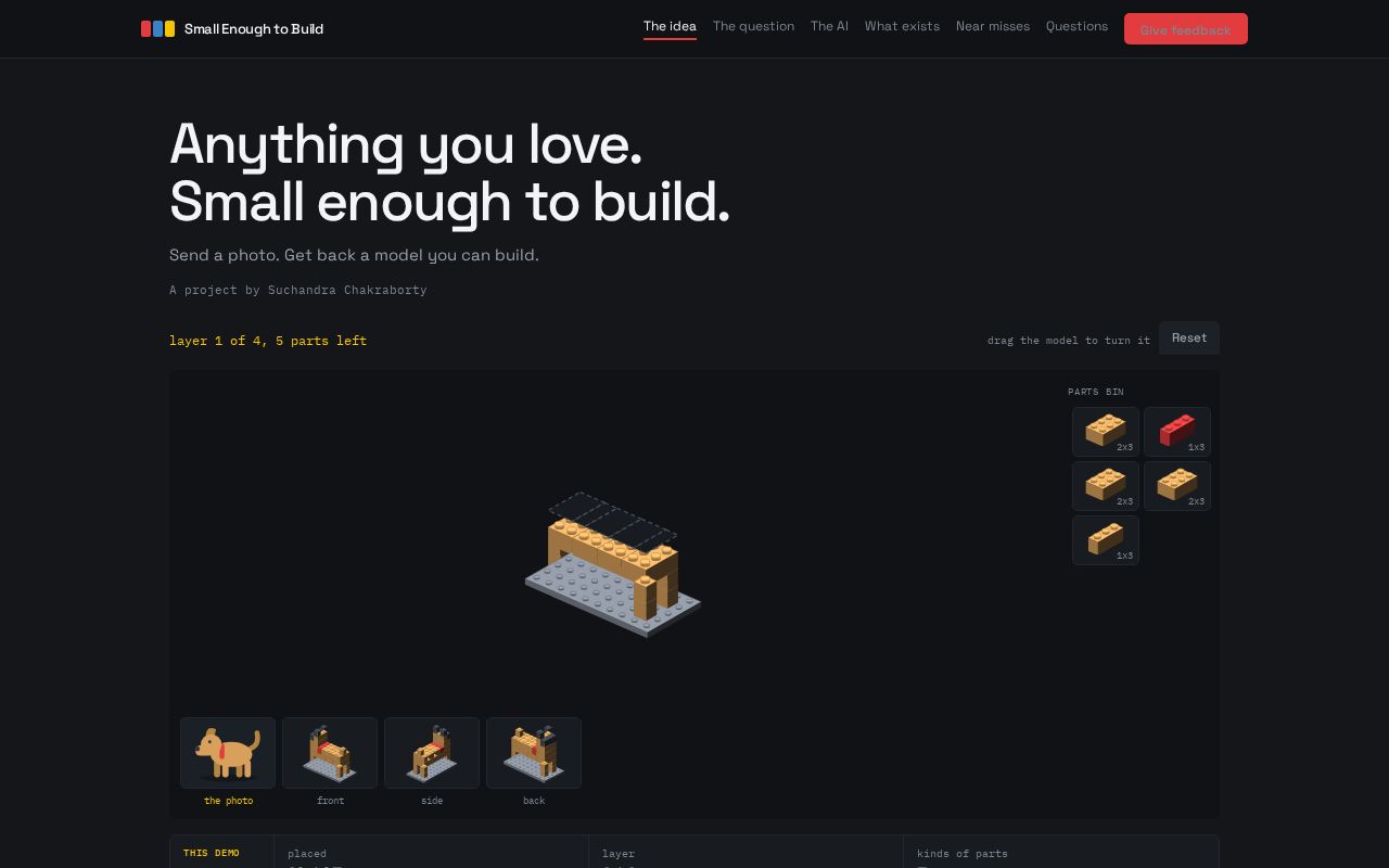 Preview of Small Enough To Build