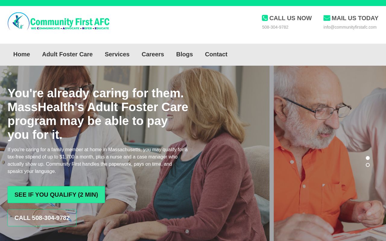 Preview of Communityfirstafc Website
