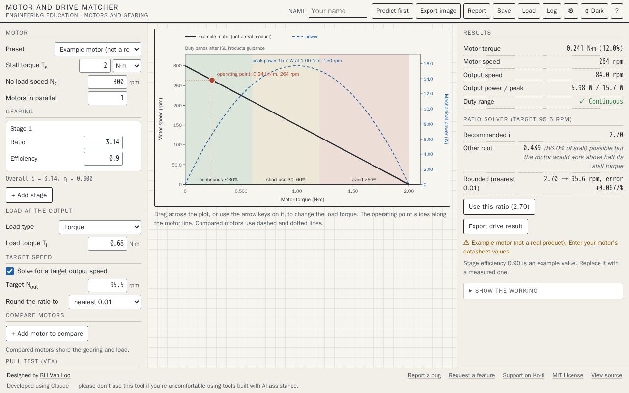 Preview of MotorDriveMatcher
