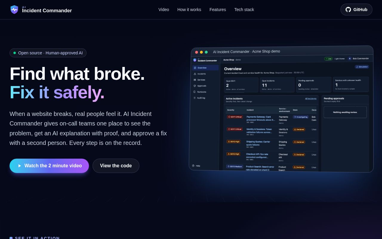 Preview of Ai Incident Commander