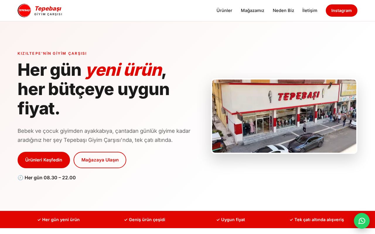 Preview of Tepebasigiyim Web