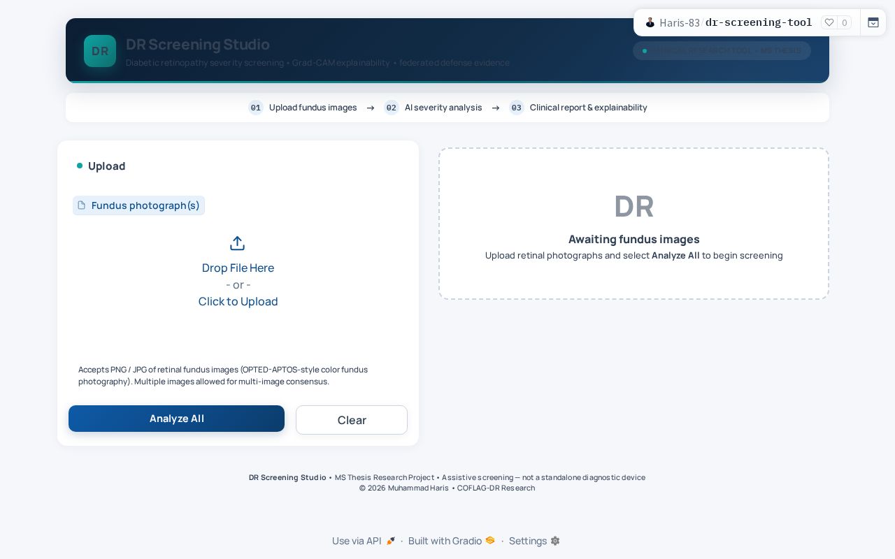 Preview of dr-screening-tool