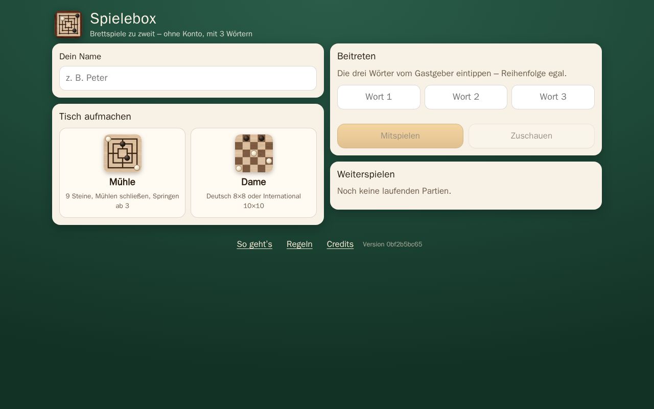 Preview of Spielebox