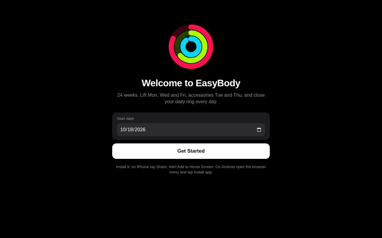 Preview of Easybody