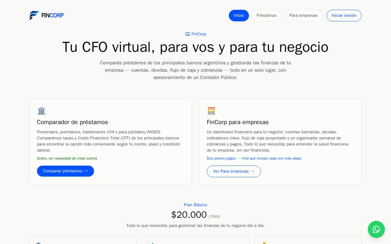 Preview of Rastrea todos los creditos que sean publicos en los bancos y nos crea un dashboard