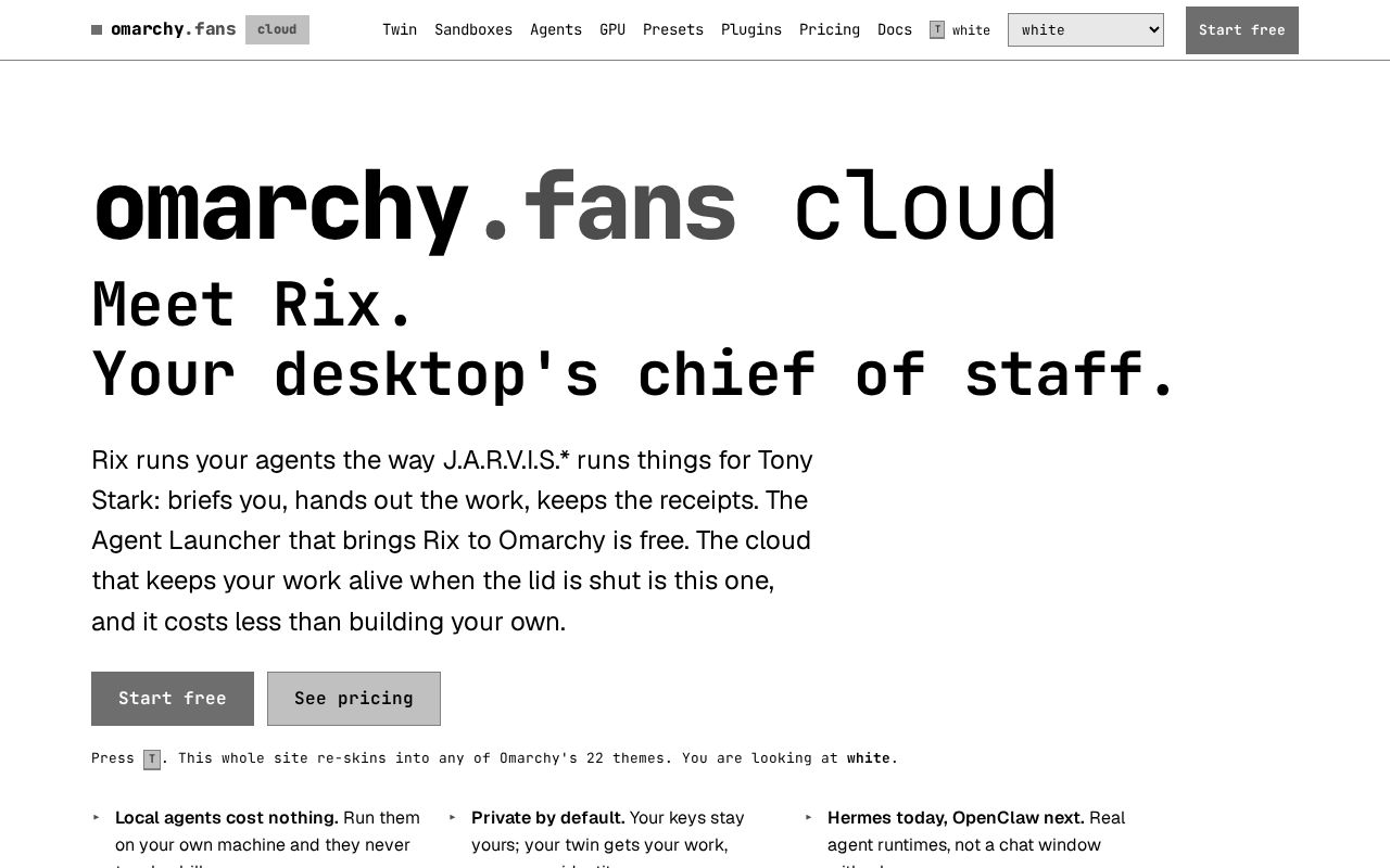 Preview of Omarchy Singularix