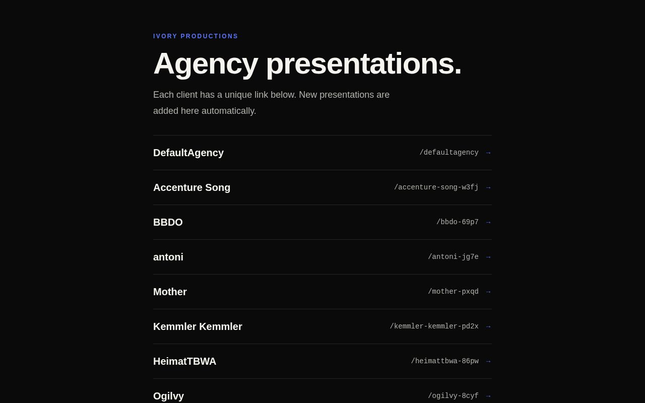 Preview of Agencys