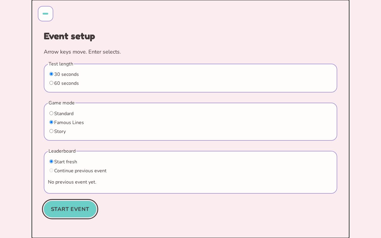 Preview of Clickclackchallenge