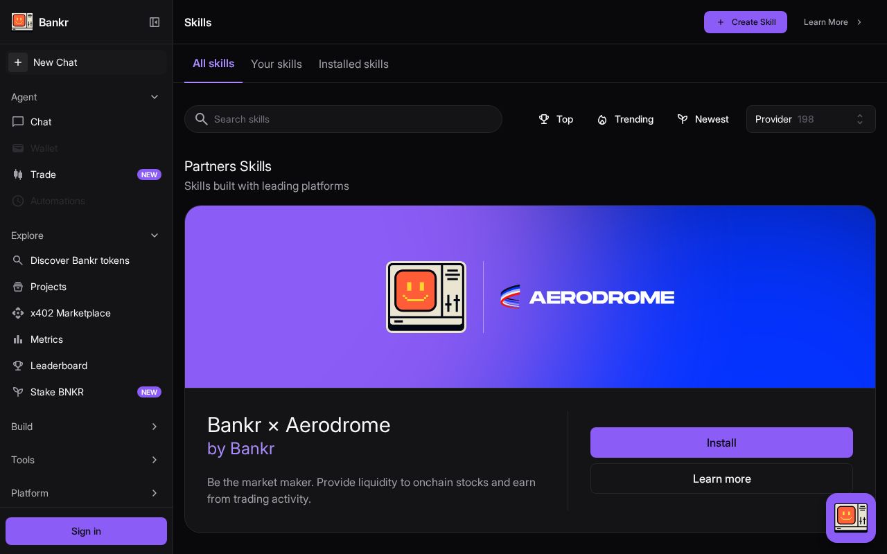 Preview of Bankr