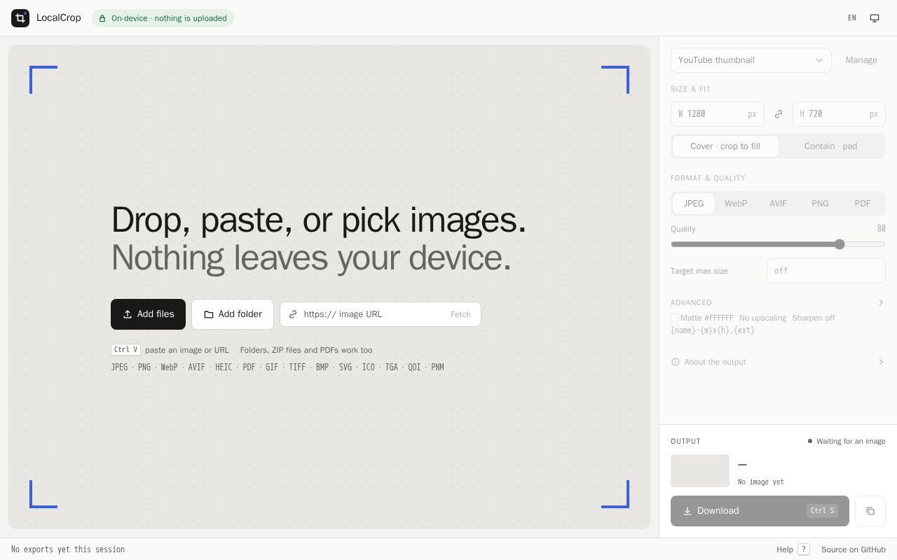 Preview of Localcrop
