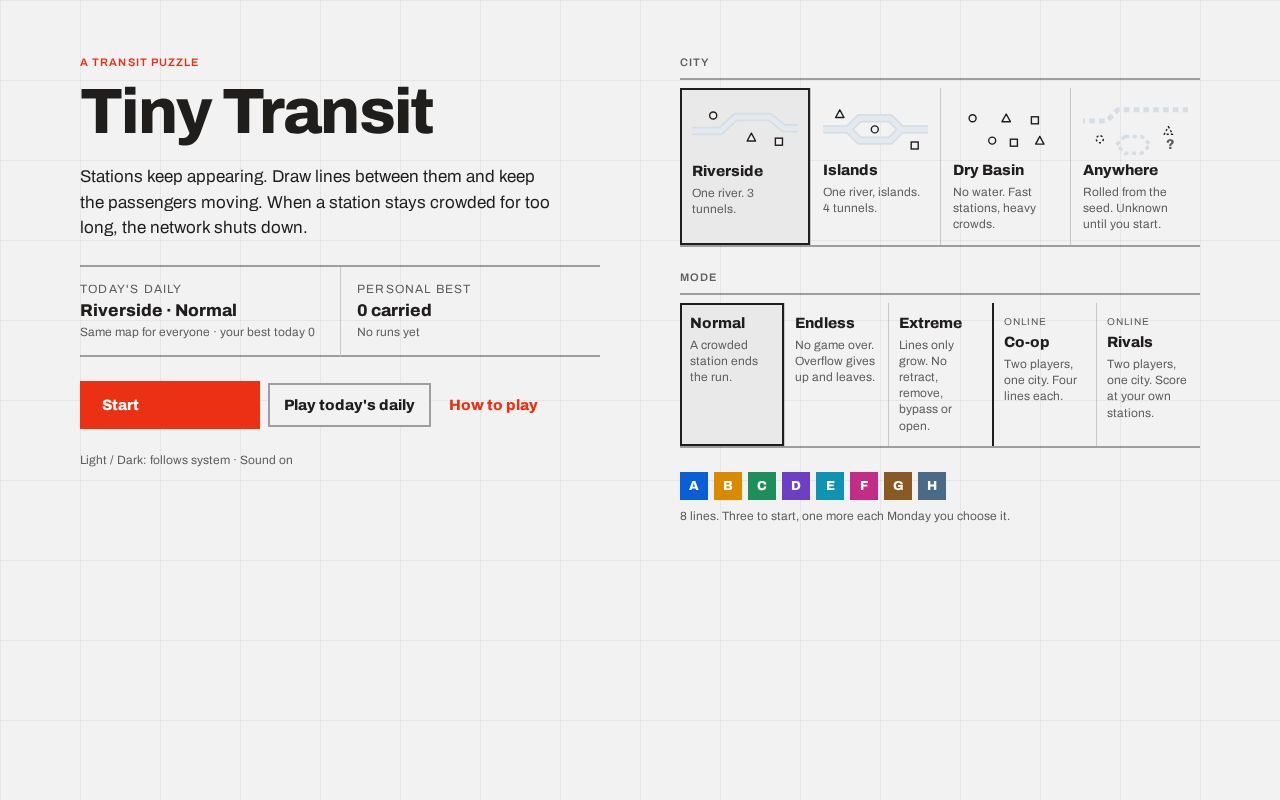 Preview of Tiny Transit