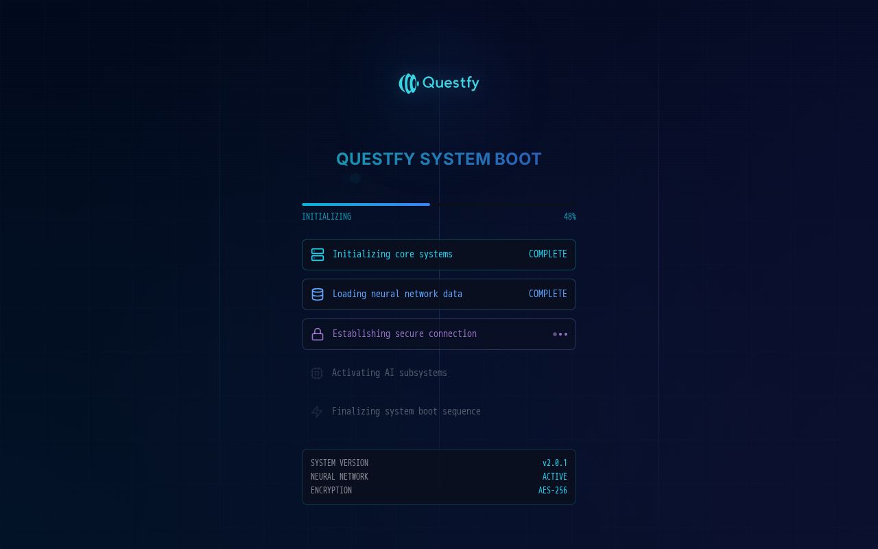 Preview of Questfy – AI-Powered Skill Building