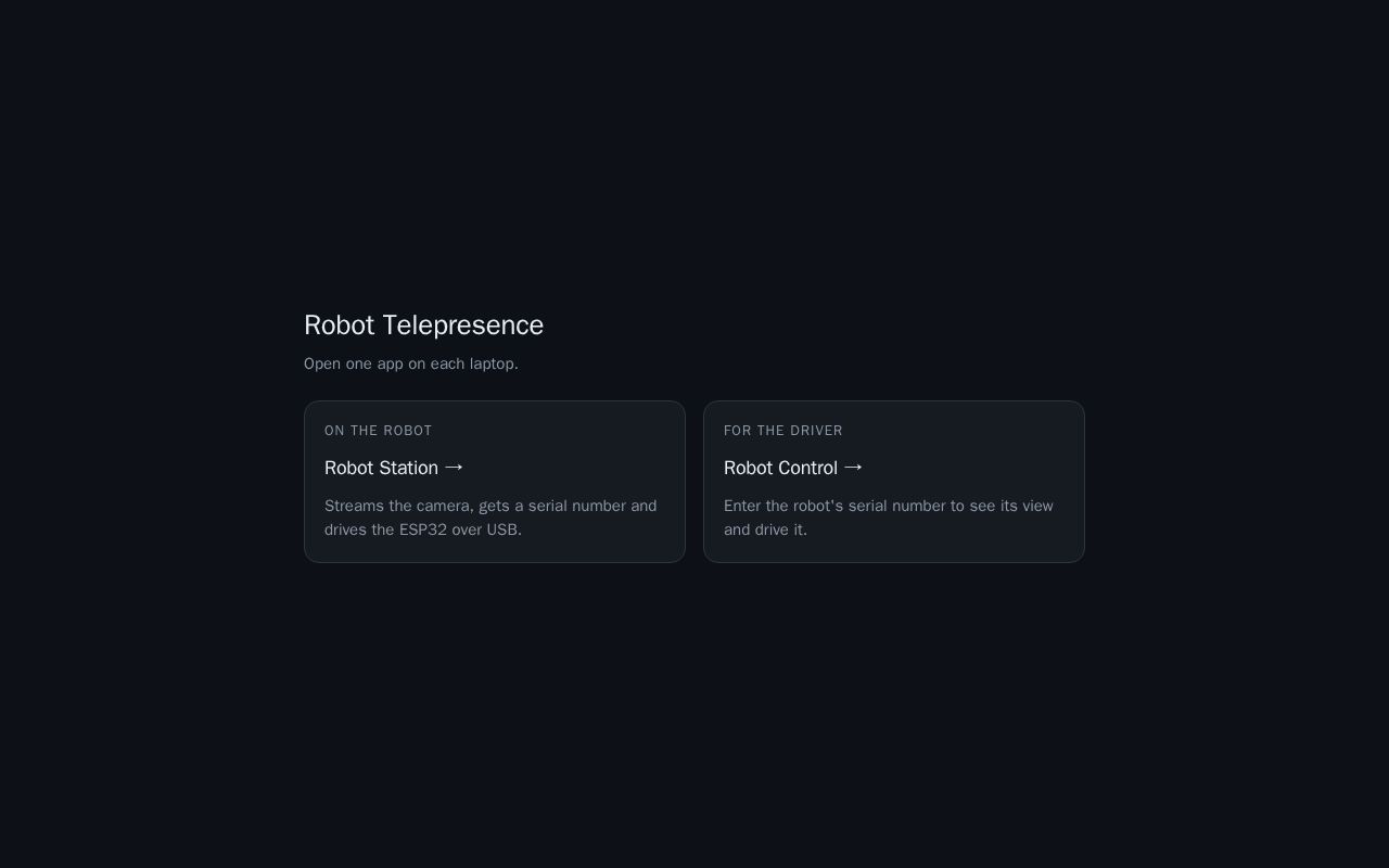 Preview of Robot Telepresence