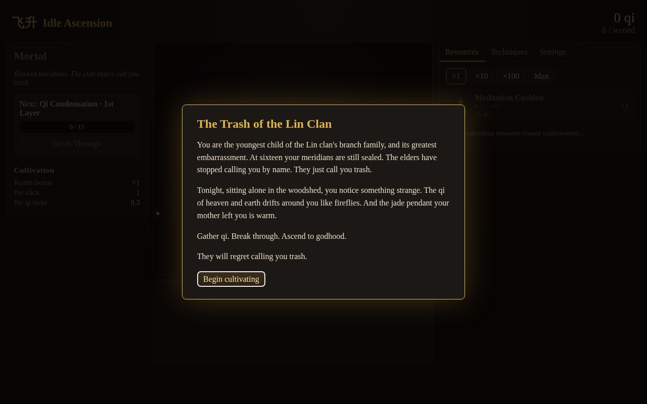 Preview of Idle Ascension