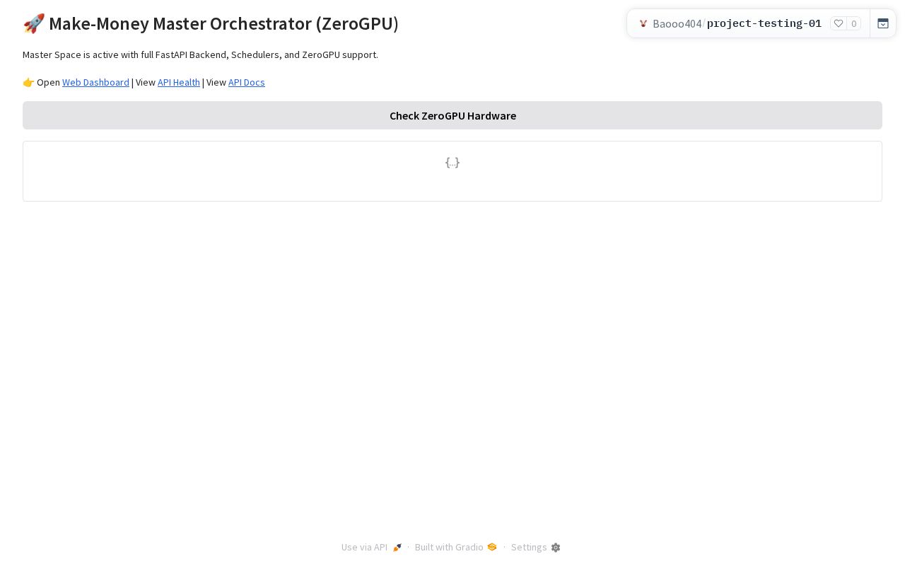 Preview of Project Testing 01