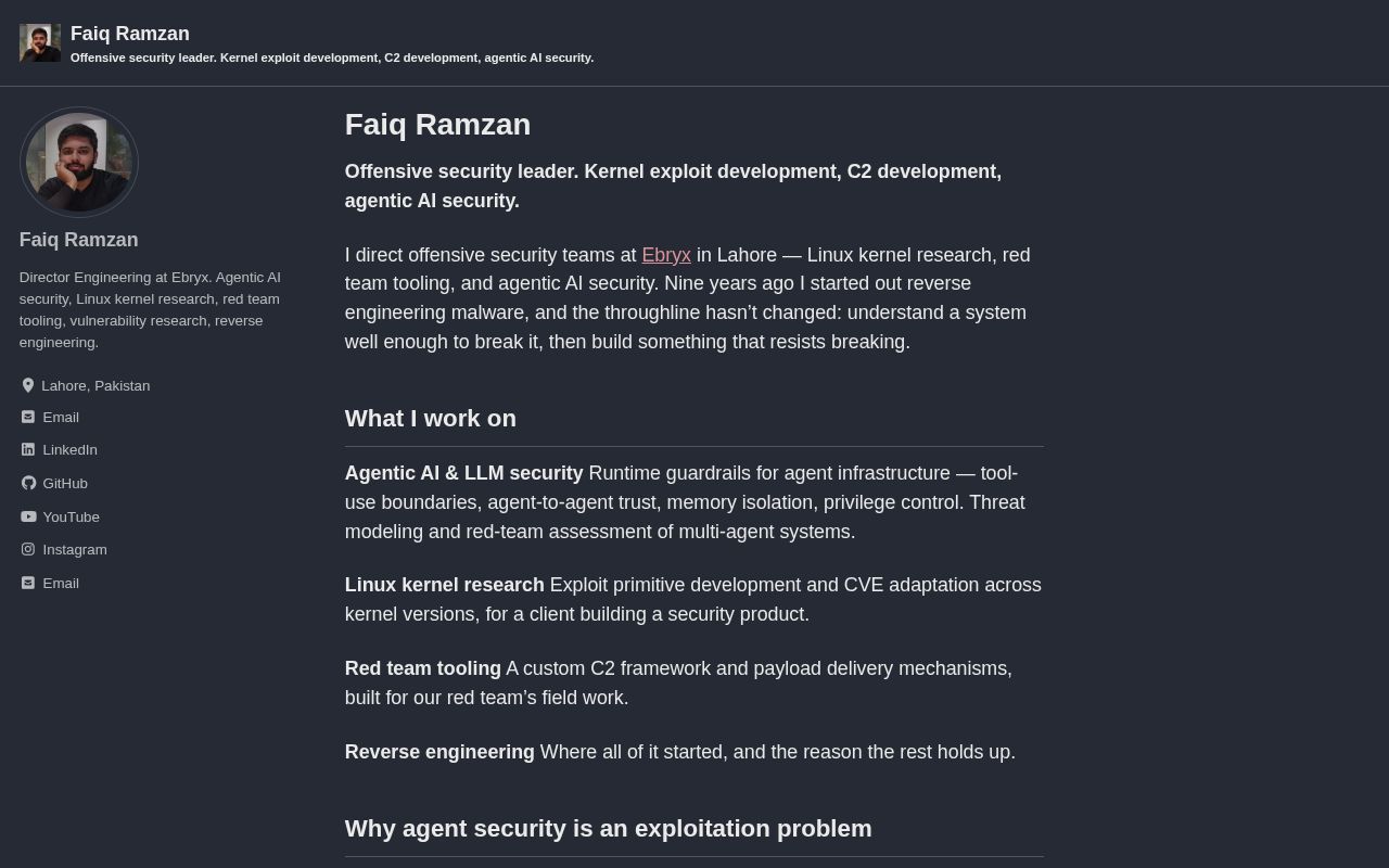 Preview of Faiqramzan Github Io