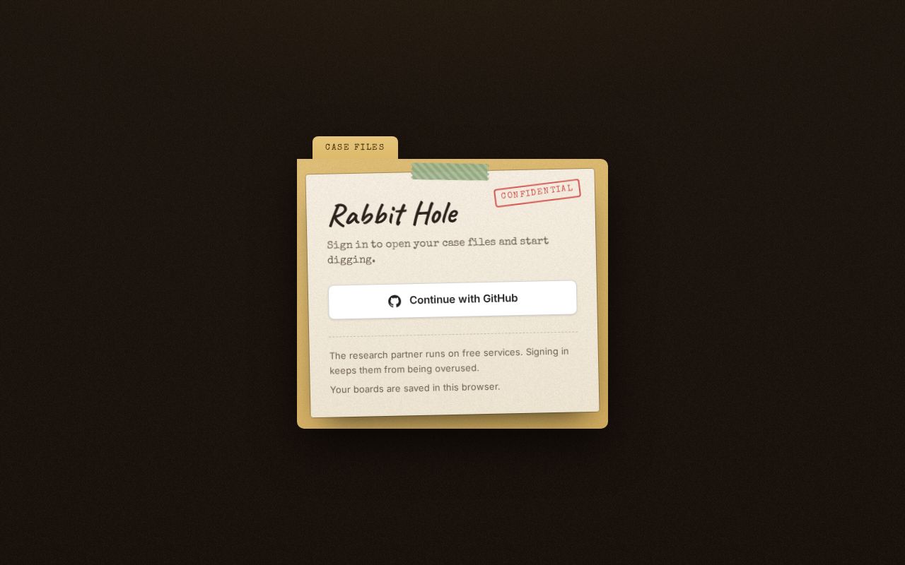 Preview of Rabbit Hole