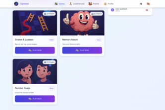 Preview of Gamestr
